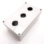 Used Hammond 1554 U Pushbutton Enclosure, 200mm x 120mm x 92mm, Polycarbonate
