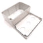 Used Hammond 1554 U Pushbutton Enclosure, 200mm x 120mm x 92mm, Polycarbonate
