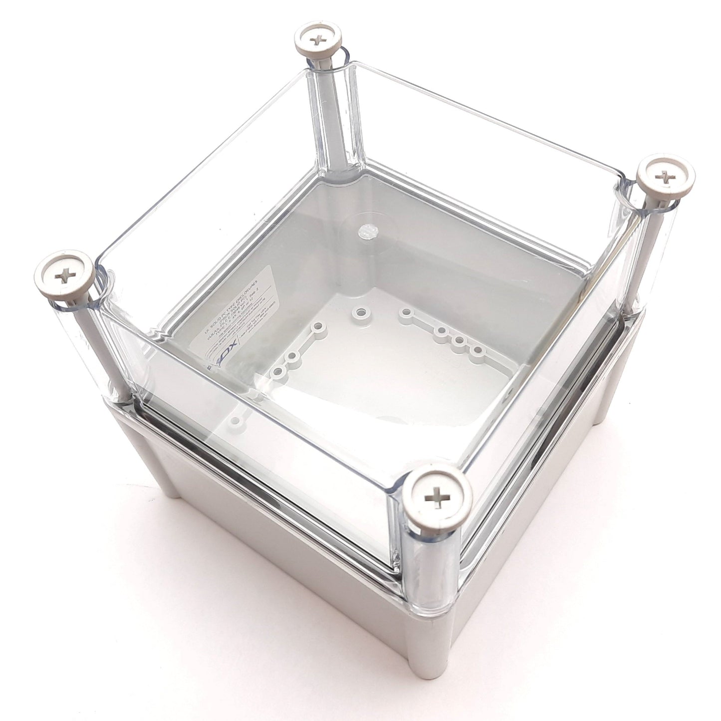 New – Open box Fibox 5330069 PC 1919 18 T Enclosure, 190mm x 190mm x 180mm, Polycarbonate