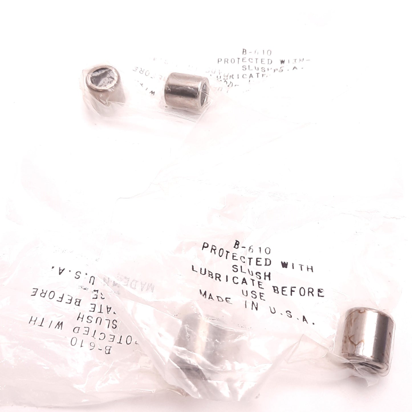 New – Open box New Lot of 4 Torrington B-610 Needle Roller Bearing 3/8" x 9/16" x 5/8"