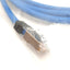 New Panduit STP6X7BU CAT 6A Patch Cord, RJ45 Connections, Length: 7ft, Color: Blue