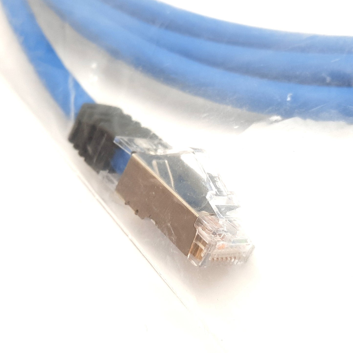 New Panduit STP6X7BU CAT 6A Patch Cord, RJ45 Connections, Length: 7ft, Color: Blue
