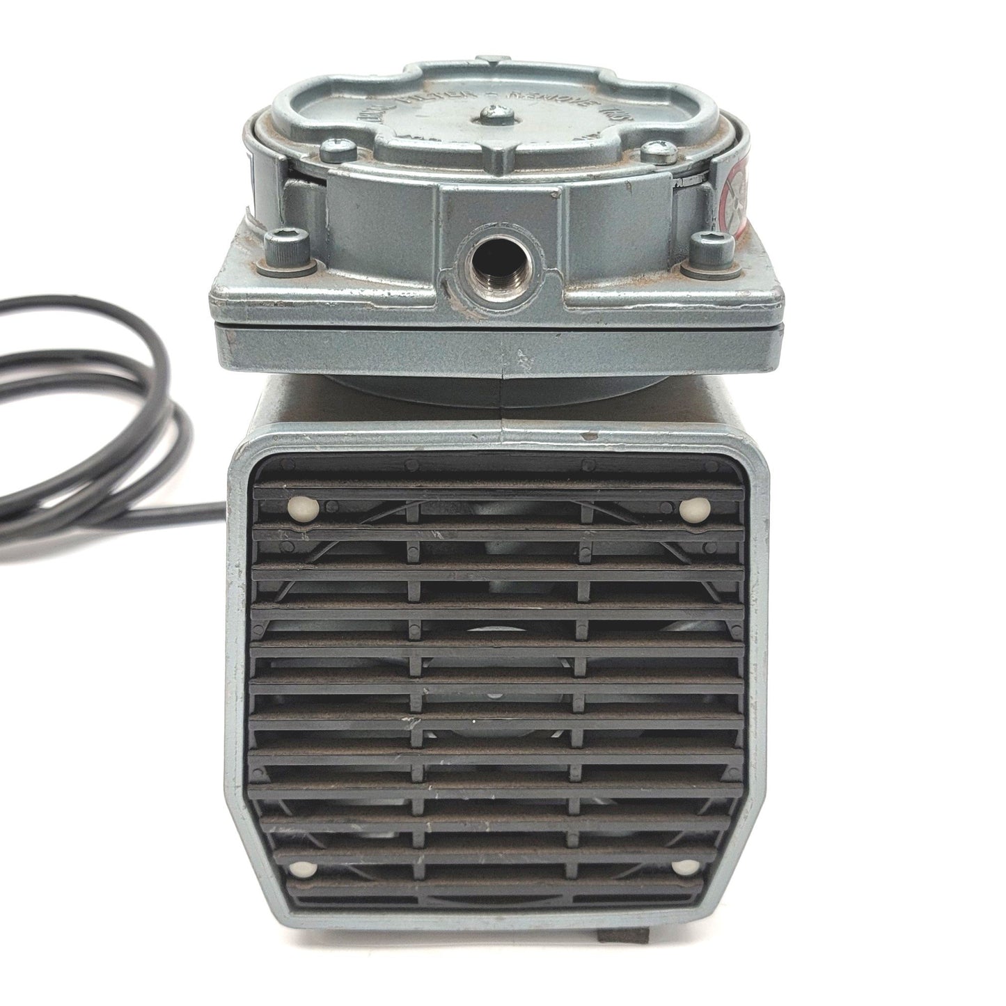Used Gast D0A-P135-AA Compressor Vacuum Pump 1/8hp, 21"Hg, 60psi Max, 1.1CFM, 120VAC