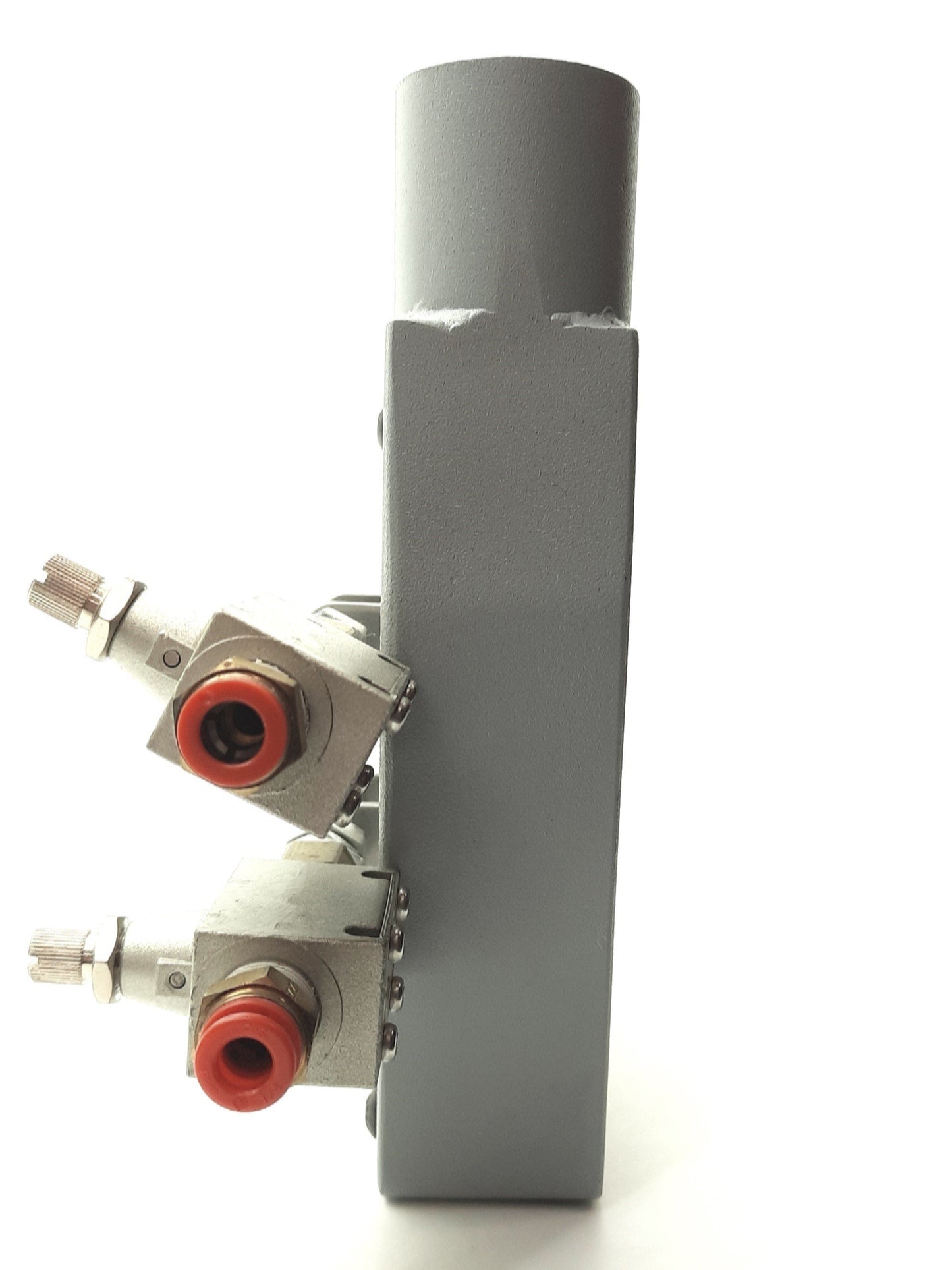 Used SIMCO NEUTRO-VAC Web Cleaning Vacuum Hood 2x 3 x 1/4" Intake 144CFM 1.5"VAC Port