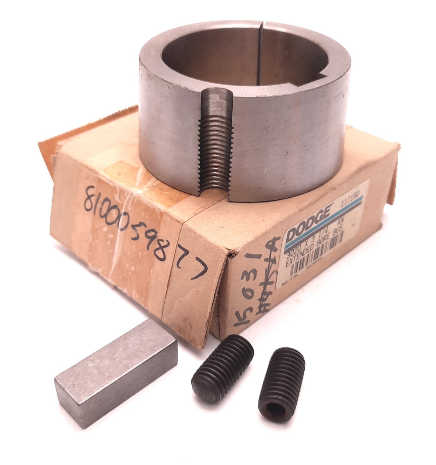 New – Open box New Dodge 117180 Taper Lock Bushing 3-1/4" Bore, 4-1/4" Barrel, 2" Length