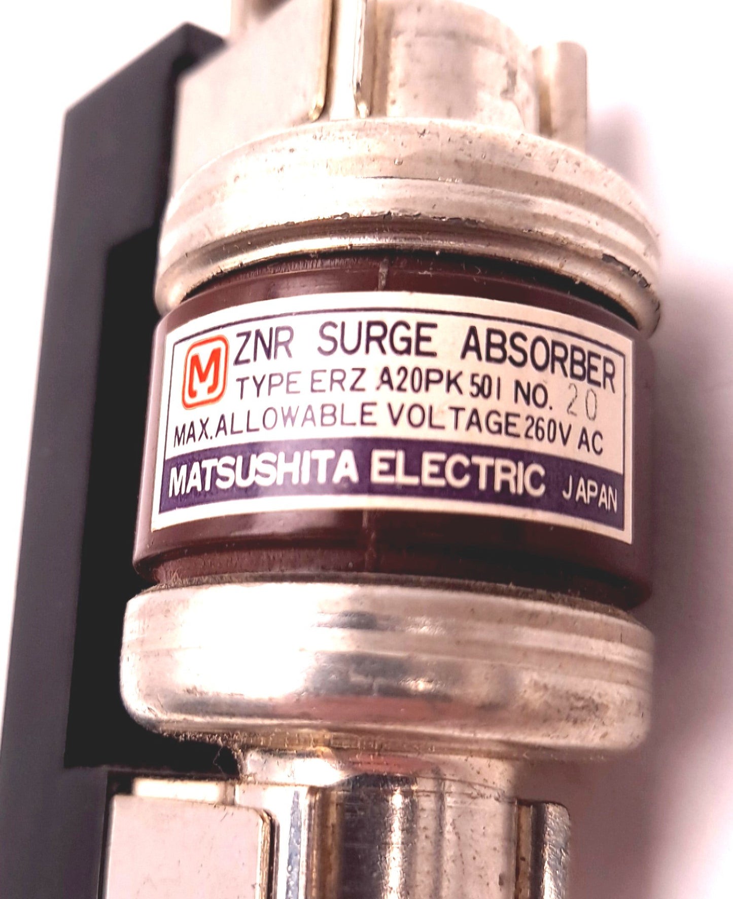 Used Matsushita Electric ERZA20PK501 ZNR Transient Surge Absorber 500V 5000A
