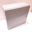 Used Hoffman C-SD16166 Electrical Enclosure, 16" x 16" x 6", Steel, *Holes Added*