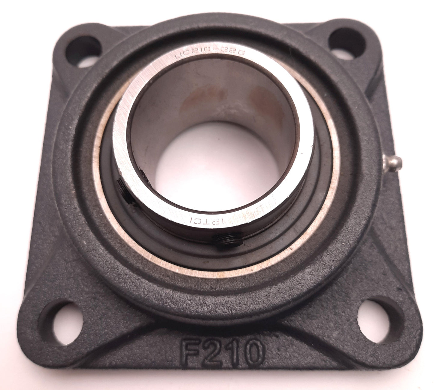 Used IPTCI F210 Flange Housing w/ UC210-32G Bearing 2" Bore, 3.5433" OD, 2400 RPM Max