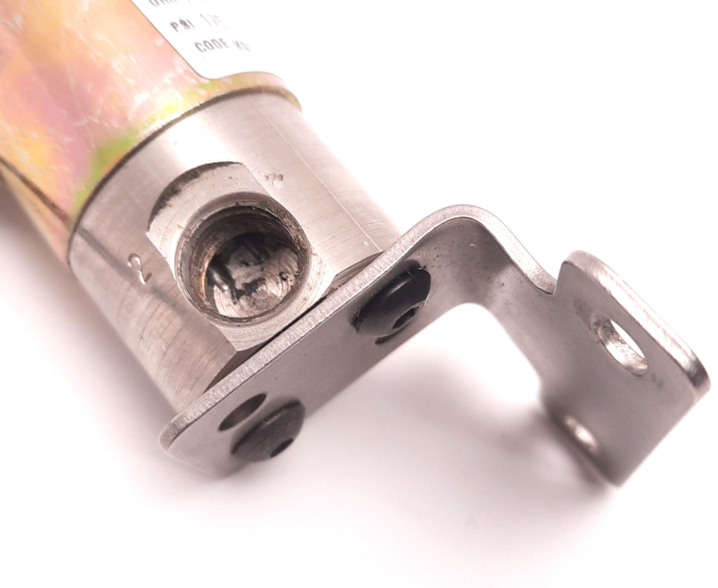 Used Parker B2DA1175 Solenoid Valve 24v DC, 1/16 Port, 175 Psi, 6 Watts, w Flange