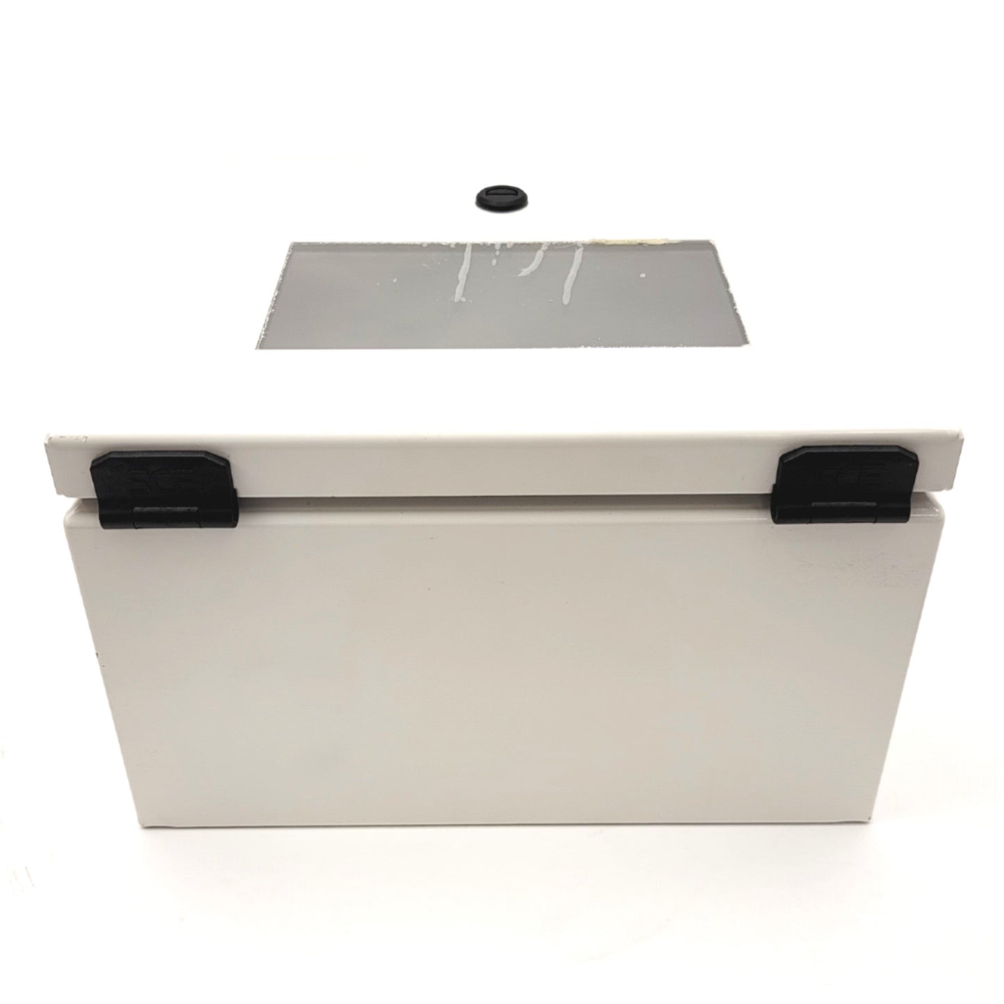 New – Open box Saginaw Controls SCE-10086ELJW Electrical Enclosure W/Viewing Window 10"x8"x6"