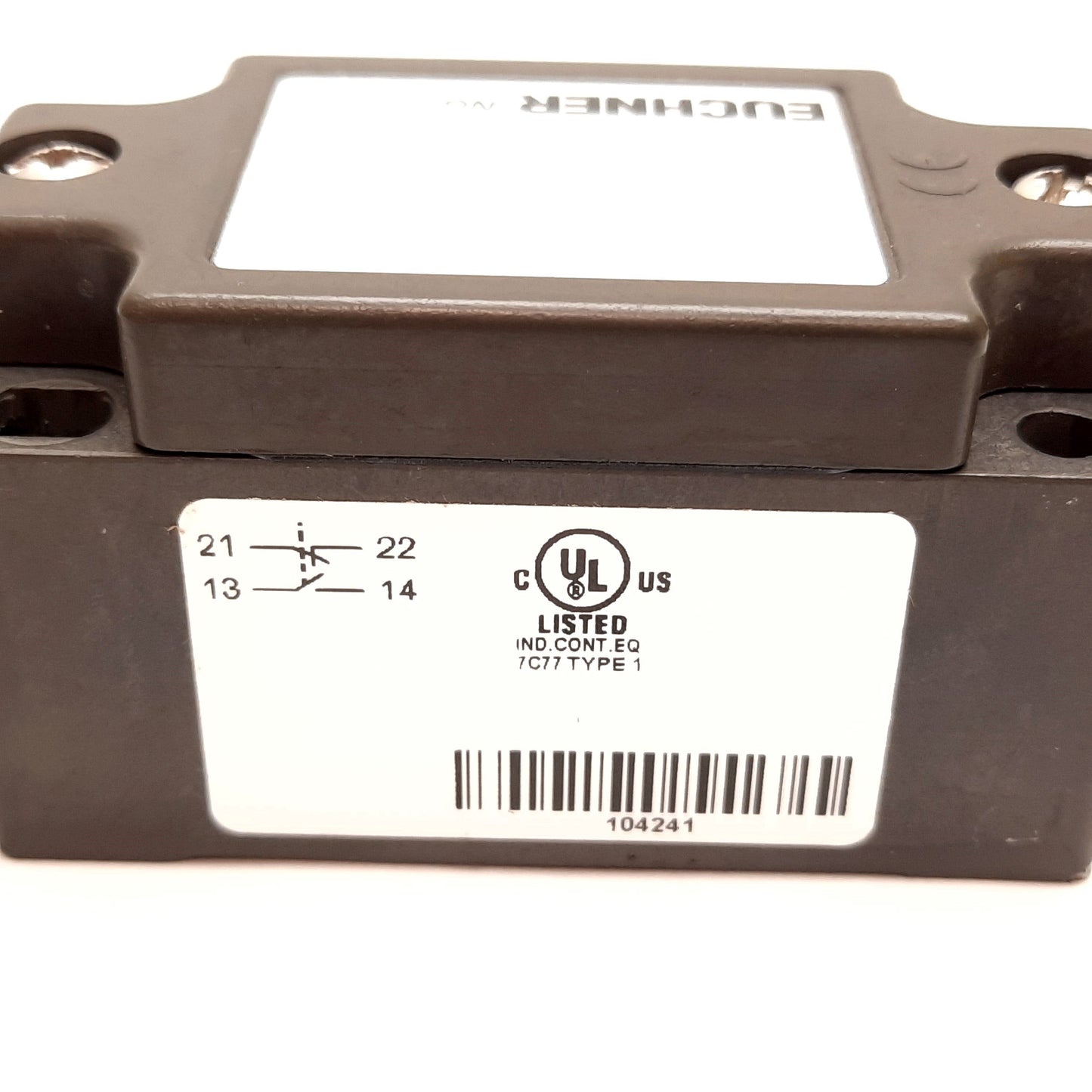 New – Open box Euchner NG1FO-510-M Spring Limit Switch, N/O and N/C Contact, 230VAC 24VDC 6A