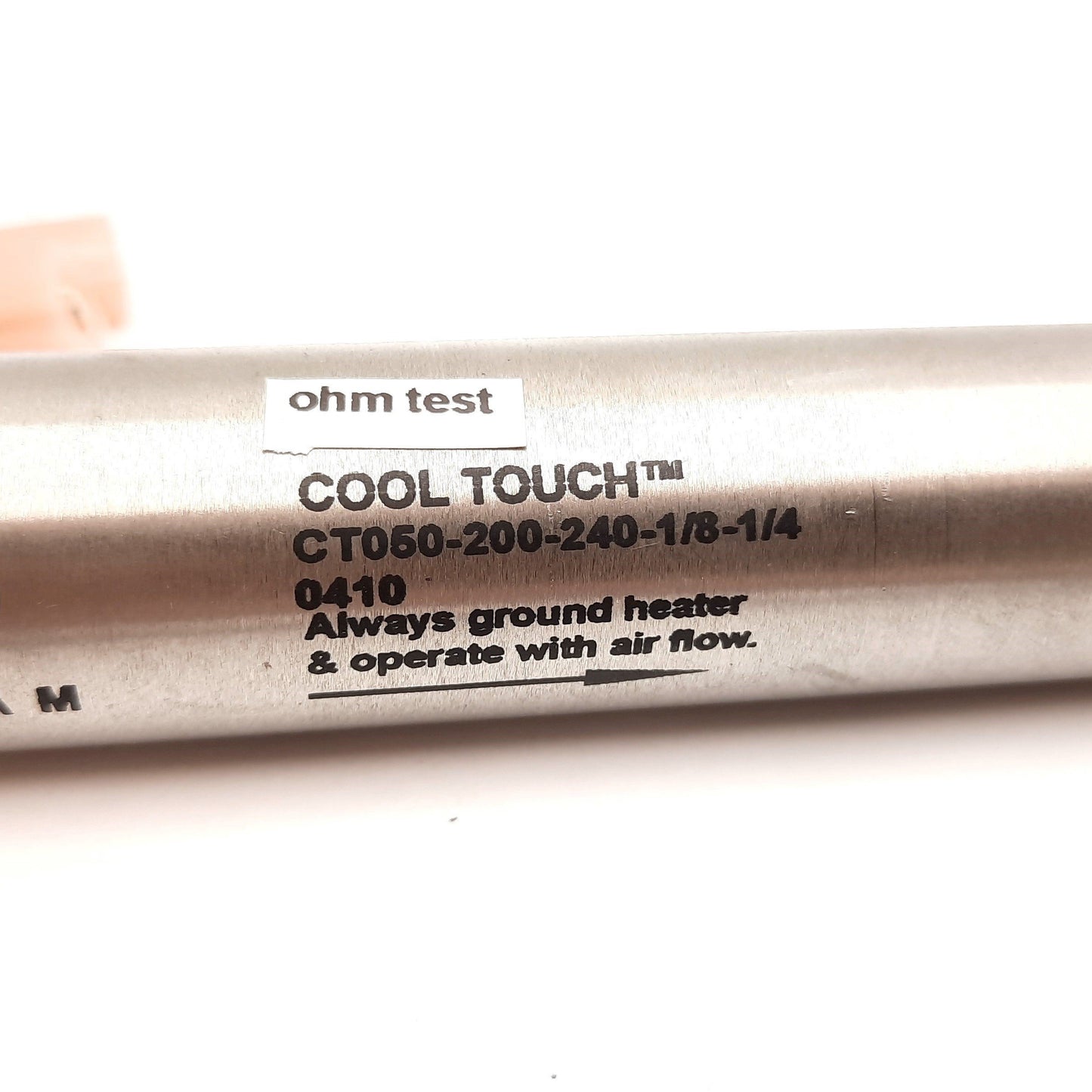 Used Farnam CT050-200-240-1/8-1/4 Cool Touch Air Heater, 200W, 240V, 1/8" 1/4" NPT