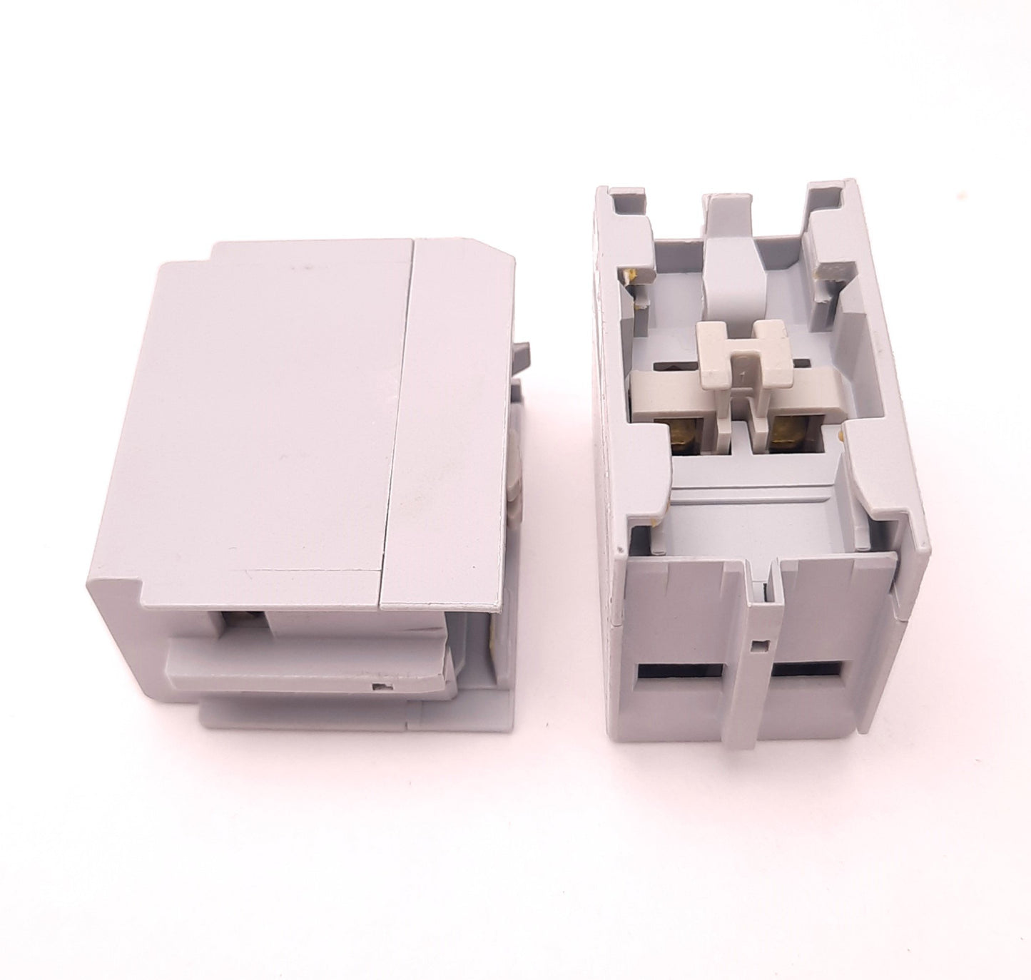 Used Lot of 2 Sprecher+Schuh CS7-PV Top Mount Auxiliary Contact Block 2-Poles, 10Amps