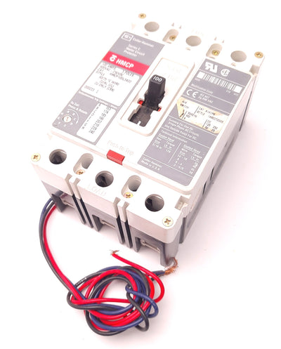 Used Cutler-Hammer HMCP100L3A02 Motor Circuit Breaker 3 Pole, 100 Amps, 600vAC/250vDC