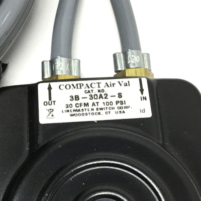 New – Open box EFD 7016351 Pneumatic Dispenser Foot Valve Assembly, 100PSI Regulator