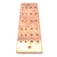 New – Open box Storm Power Components SCGB-6 Copper Grounding Bus Bar 4" x 12" 24 Holes