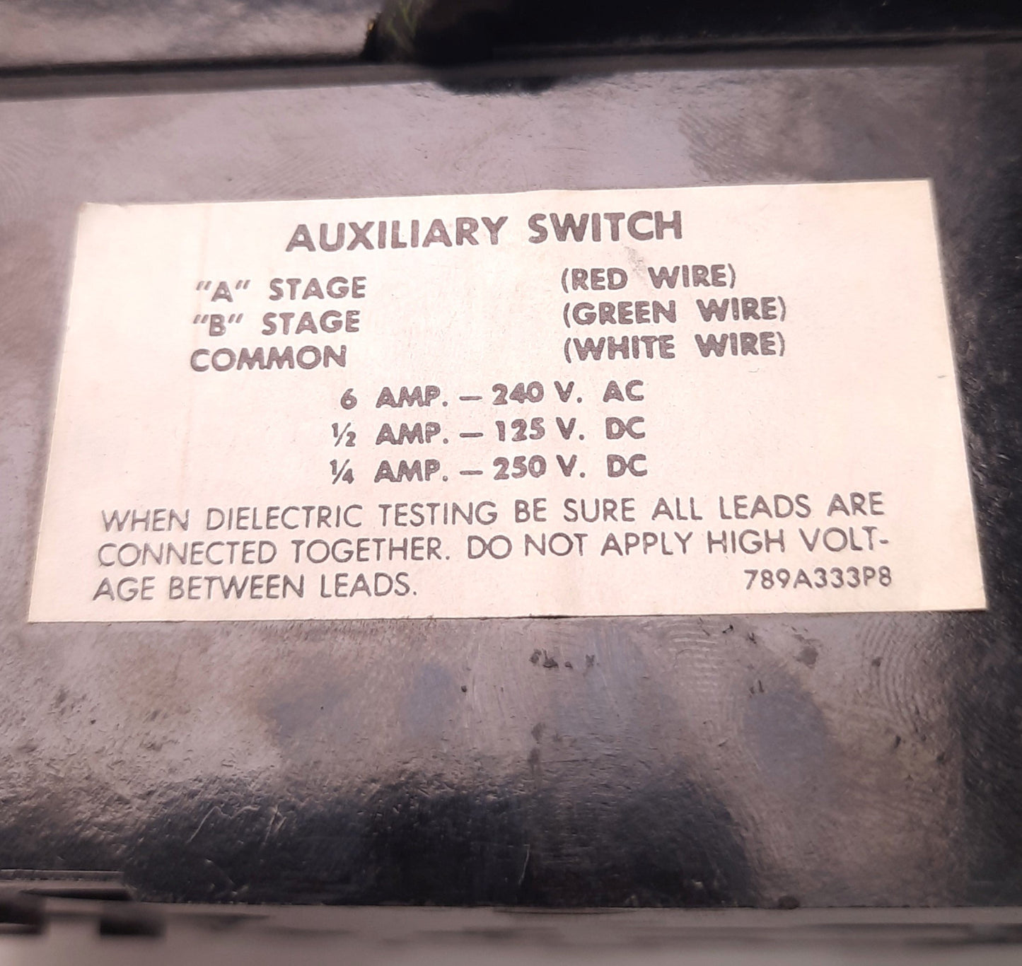 Used General Electric TED134080 Circuit Breaker 3 Poles 80 Amp 480v AC w/ Switch