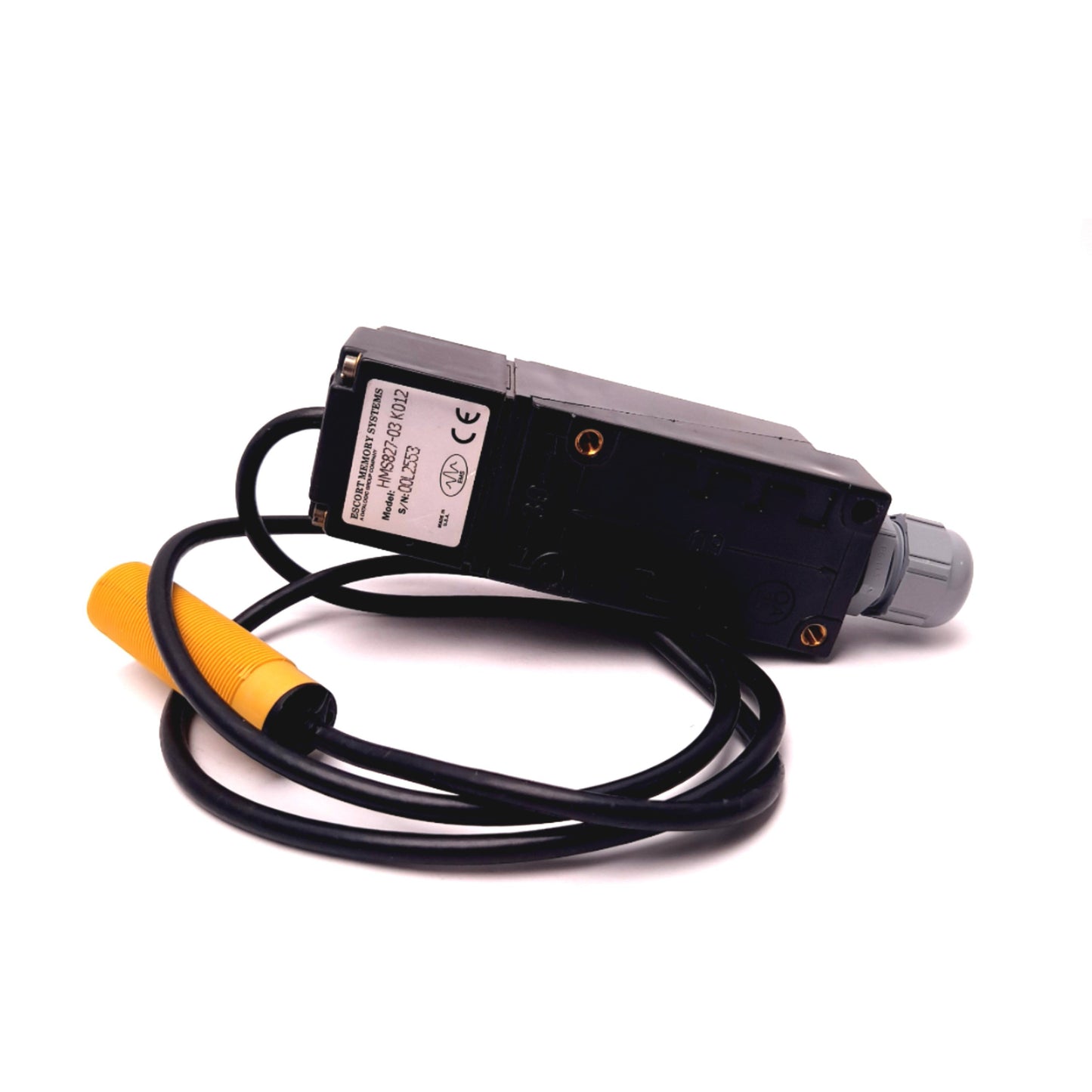 USED -- Escort Memory Systems HMS827-03 K012 Passive Reader/Writer 18-30VDC