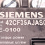 Used Siemens 42CF35AJASG Definite Purpose Contactor 40/50A, 24v Coil, 3 Pole/ E-0100