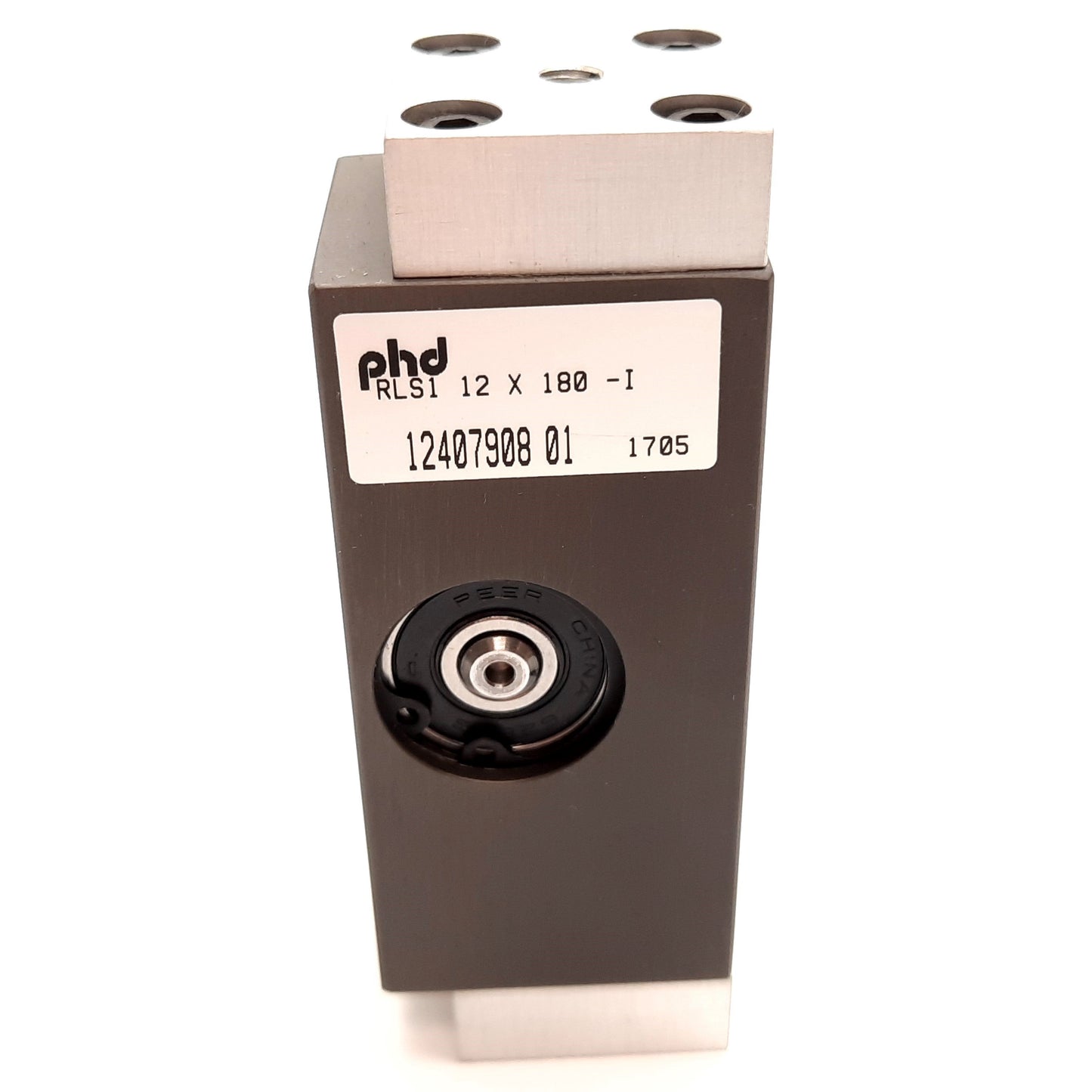 Used Phd RLS1 12X180-I Pneumatic Rotary Actuator, Bore: 12mm, Rotation: 180°, M5x0.8