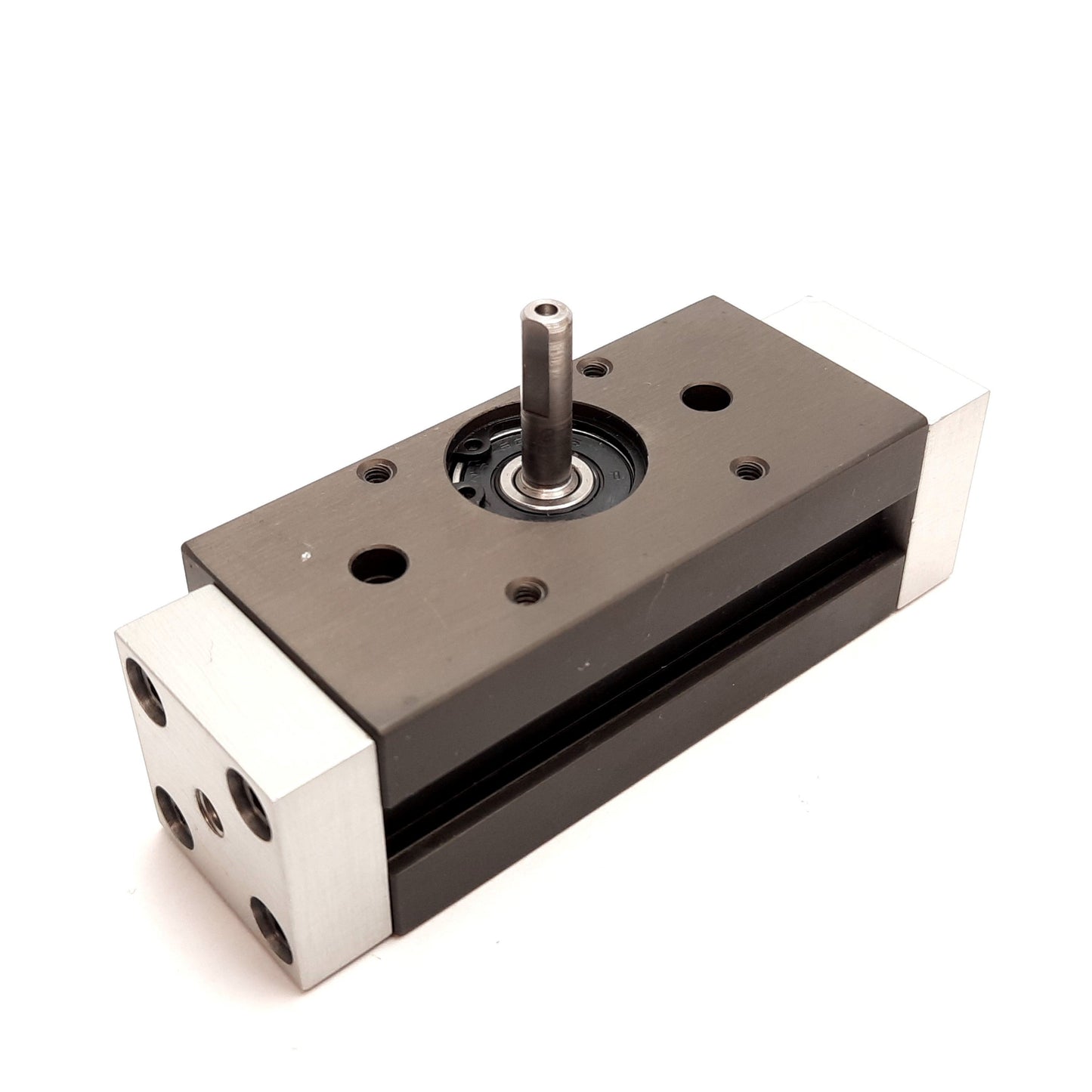 Used Phd RLS1 12X180-I Pneumatic Rotary Actuator, Bore: 12mm, Rotation: 180°, M5x0.8