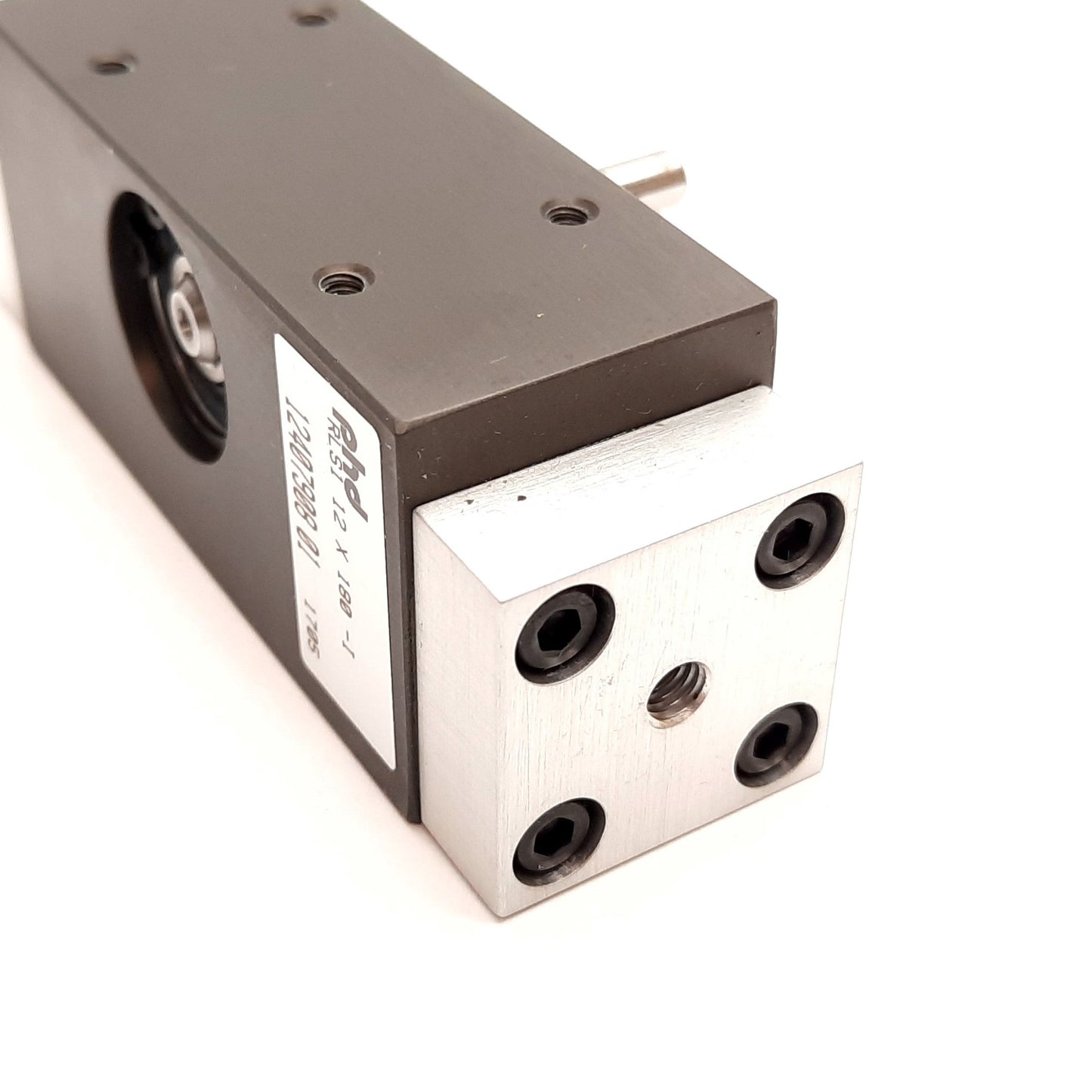 Used Phd RLS1 12X180-I Pneumatic Rotary Actuator, Bore: 12mm, Rotation: 180°, M5x0.8