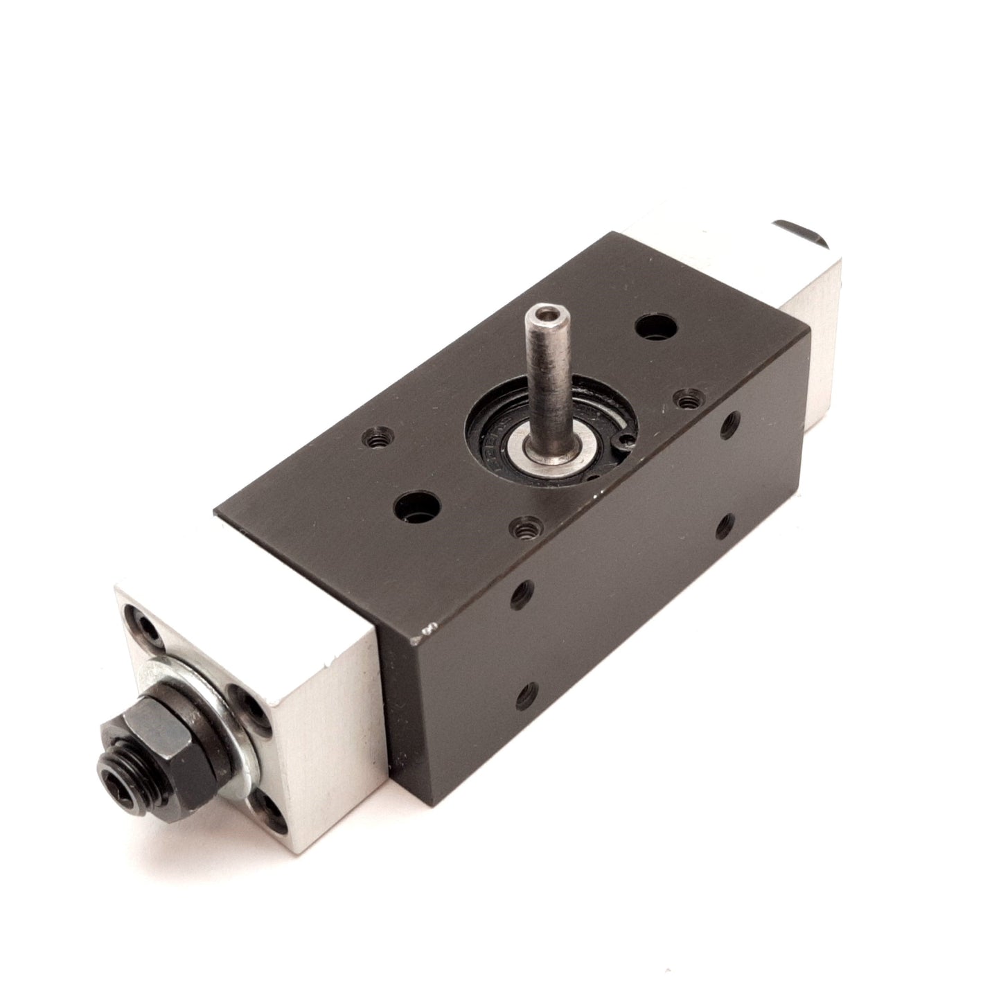 Used Phd RLS1 12X180-I Rotary Actuator, Bore: 12mm, Rotation: 180°, Adjustable Stroke