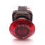 Used Allen-Bradley 800T-FX Push-Button E-Stop, Semi-Transparent Cap with Two 800T-XD1