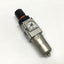 Used SMC AW20-N02BE-2Z Pressure Regulator/Filter, 1/4" NPT, 7-125psi, Built-In Gauge