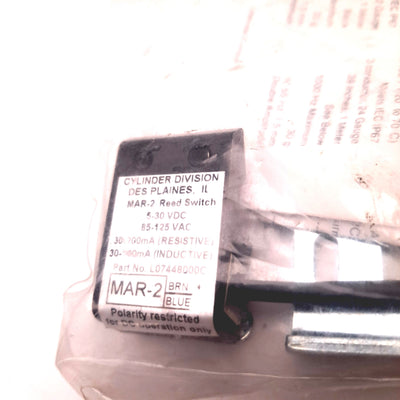 New Cylinder Division L07448000C MAR-2 Reed Switch 5-30VDC 85-125VAC