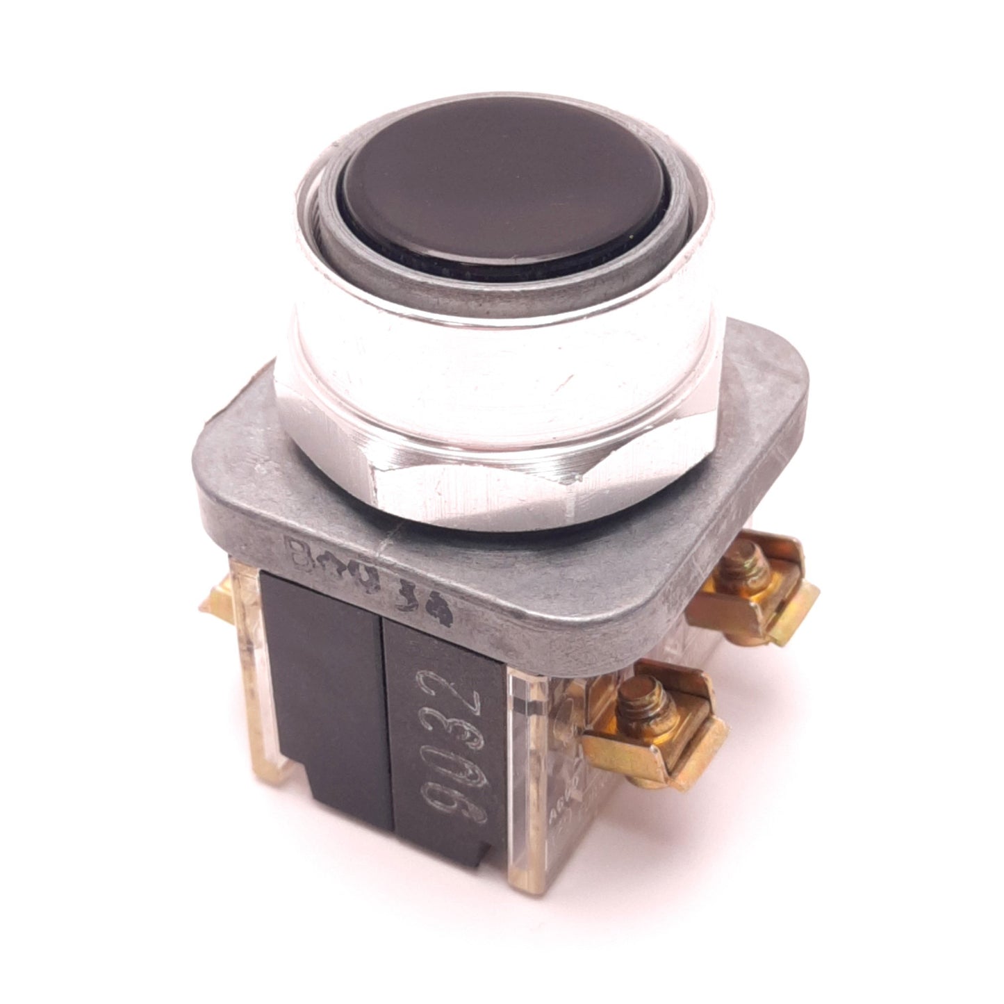 Used Siemens 52PA8A1 Push-Button w/ Furnas 52BAK and 52BAJ, A600 10A, 1NO, 1NC