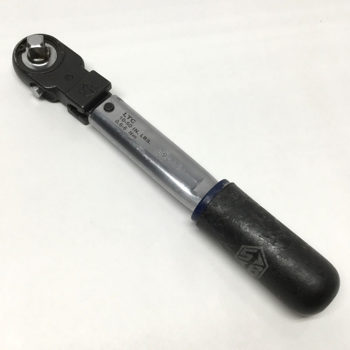 Used Sturtevant LTC Ratcheting Clicker Torque Wrench, 3/8" Square Drive, 10-50 in-lb