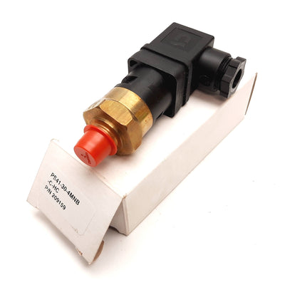 New Gems PS41-30-4MNB-C-HC 209159 Pressure Switch, 25-100psi, SPDT, 1/4" NPT