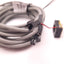 Used Machine Vision LED Illuminator Red 12V DC, 9/16" Bore, 1" x 0.8" Overall Size
