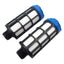 New Lot of 2 Festo U-3/8 2309 Pneumatic Muffler, G 3/8in, 0-1.0MPa, 6000 l/min