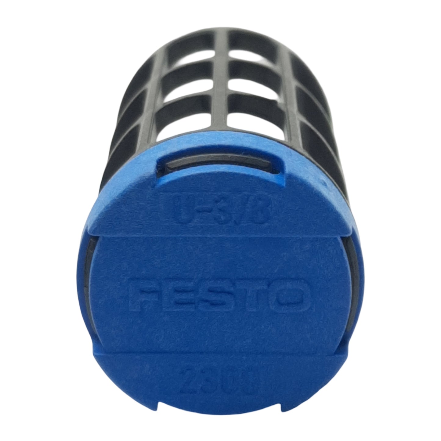 New Lot of 2 Festo U-3/8 2309 Pneumatic Muffler, G 3/8in, 0-1.0MPa, 6000 l/min