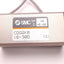 Used SMC CDQ2KB16-30D Pneumatic Cylinder with 2x D-A77 Switches 30mm Stroke 16mm Bore