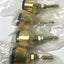 Used Lot of 4 BSW-0L Leveling Foot Mounts 1/4-20 Thread, 2-11/16" Height, Ø1.25" Base