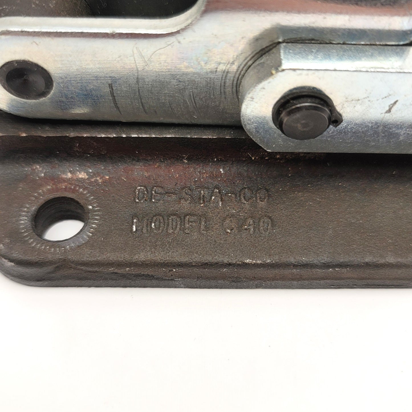 Used DE-STA-CO Model 640 Straight Line Action Clamp 7,500lbf Capacity, 4" Stroke