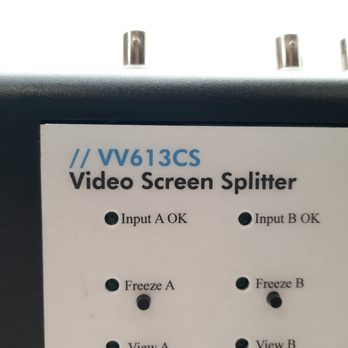 Used Colorado Video VV613CS Video Screen Splitter, NTSC/PAL, BNC, 5VDC 1A