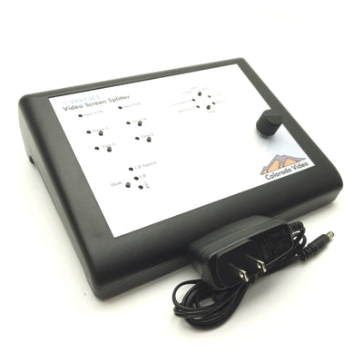 Used Colorado Video VV613CS Video Screen Splitter, NTSC/PAL, BNC, 5VDC 1A