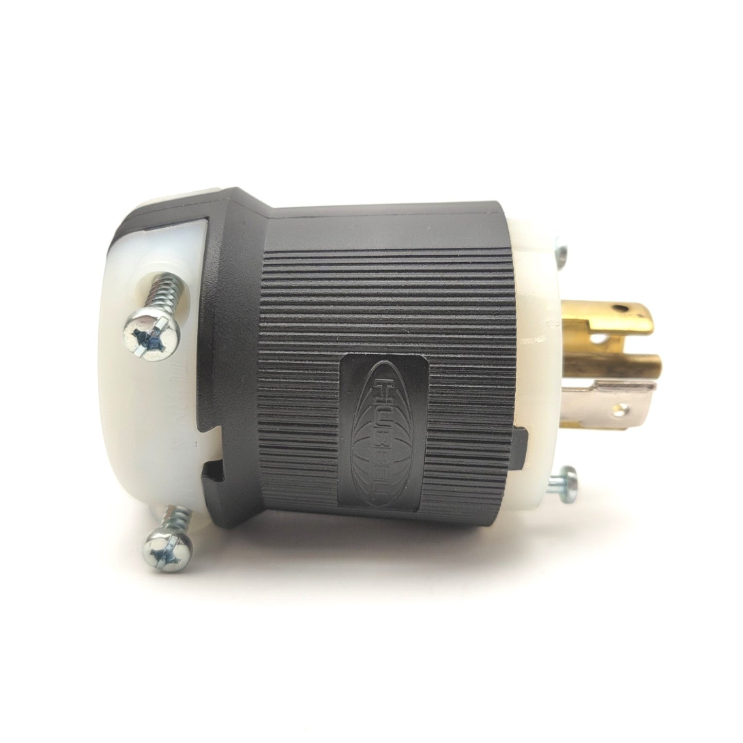 New – Open box Hubbell HBL2521 Twist-Lock Male Plug 3-Ph, 4-Pole, 5-Wire, 277/480VAC, L22-20R