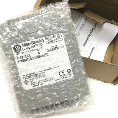 New Allen Bradley 1769-ECL Series A Compact I/O Left End Cap Terminator