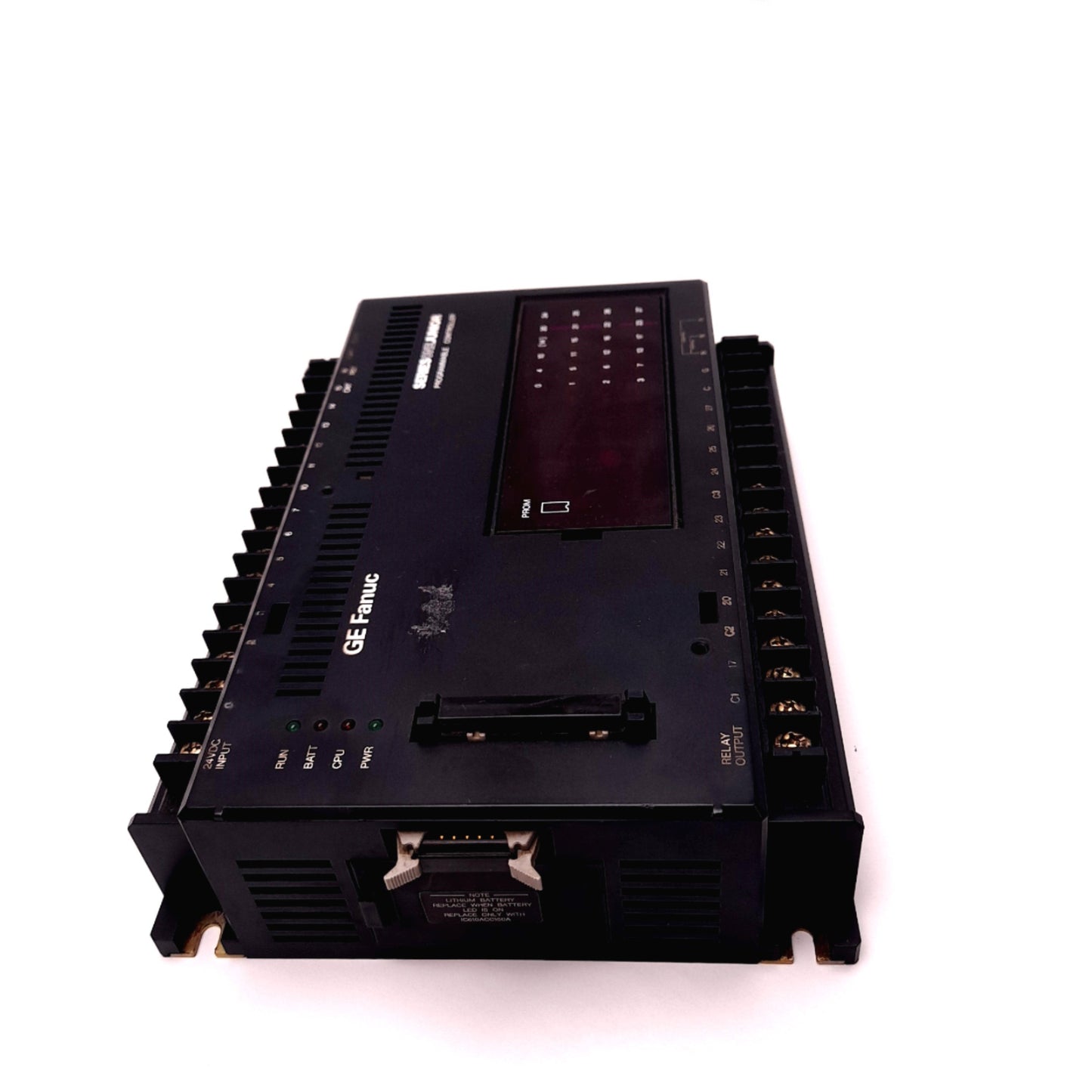 Used GE Fanuc IC609SJR120C Programmable Controller 24VDC 115/230VAC 50/60HZ