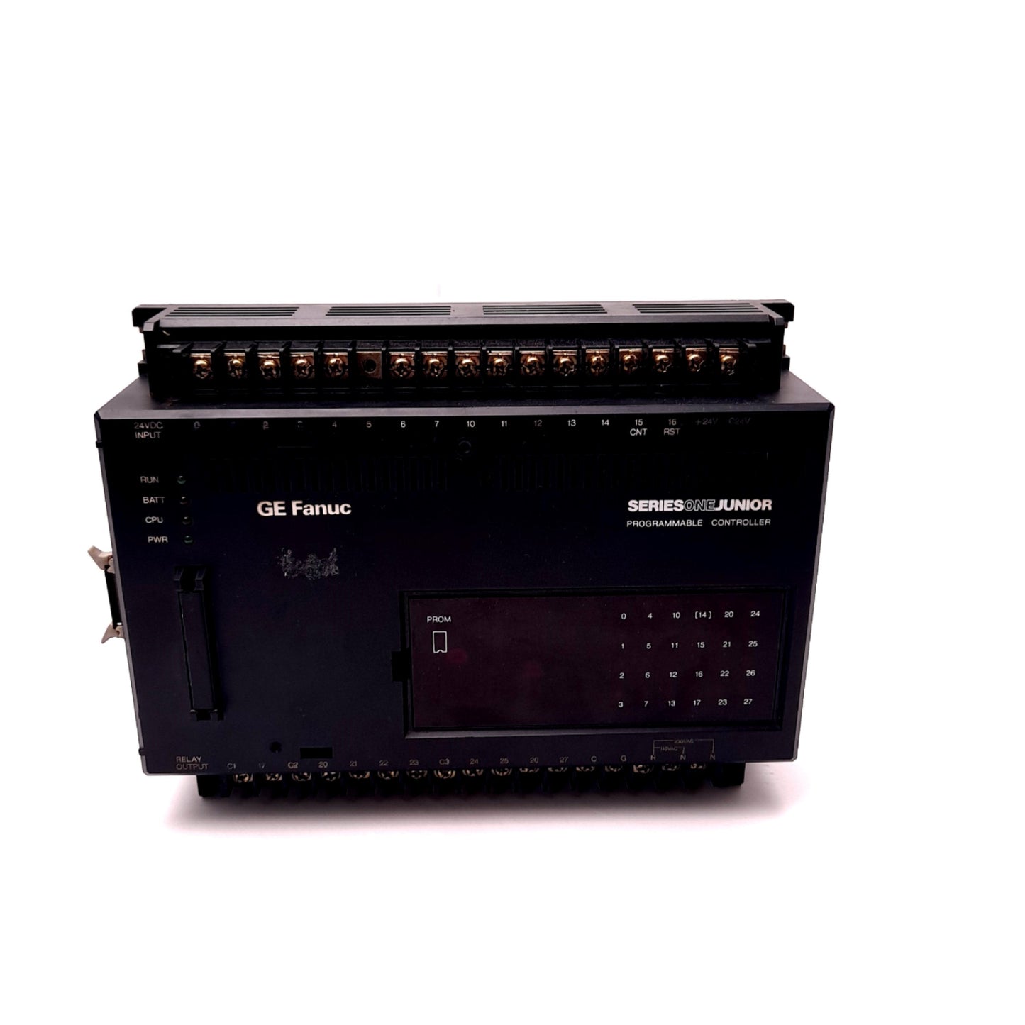Used GE Fanuc IC609SJR120C Programmable Controller 24VDC 115/230VAC 50/60HZ