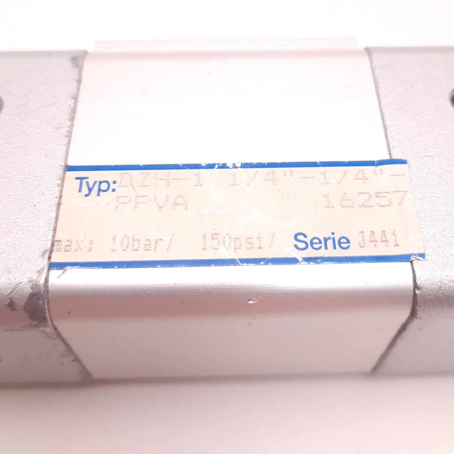 Used Festo DZH-1 1/4"-1/4"-PPVA 16257 Pneumatic Cylinder 1/4" Stroke, 1-1/4" Bore