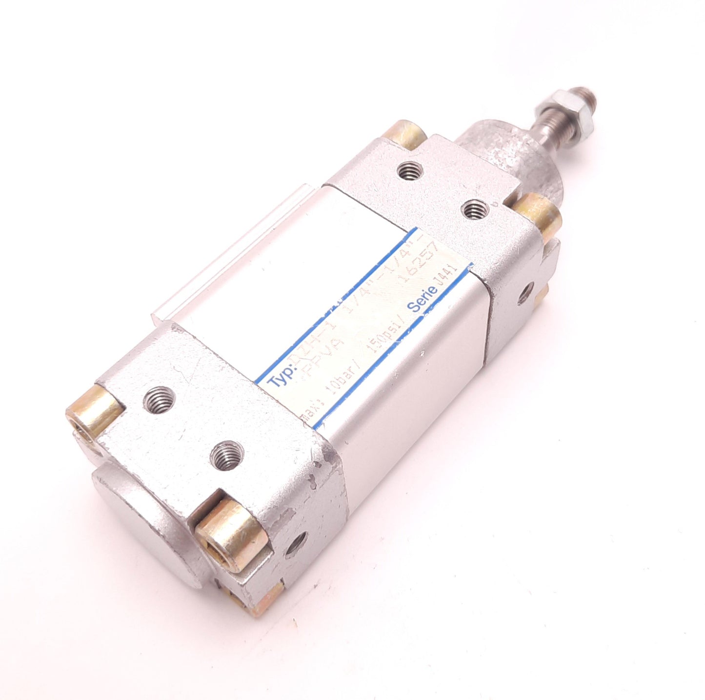 Used Festo DZH-1 1/4"-1/4"-PPVA 16257 Pneumatic Cylinder 1/4" Stroke, 1-1/4" Bore