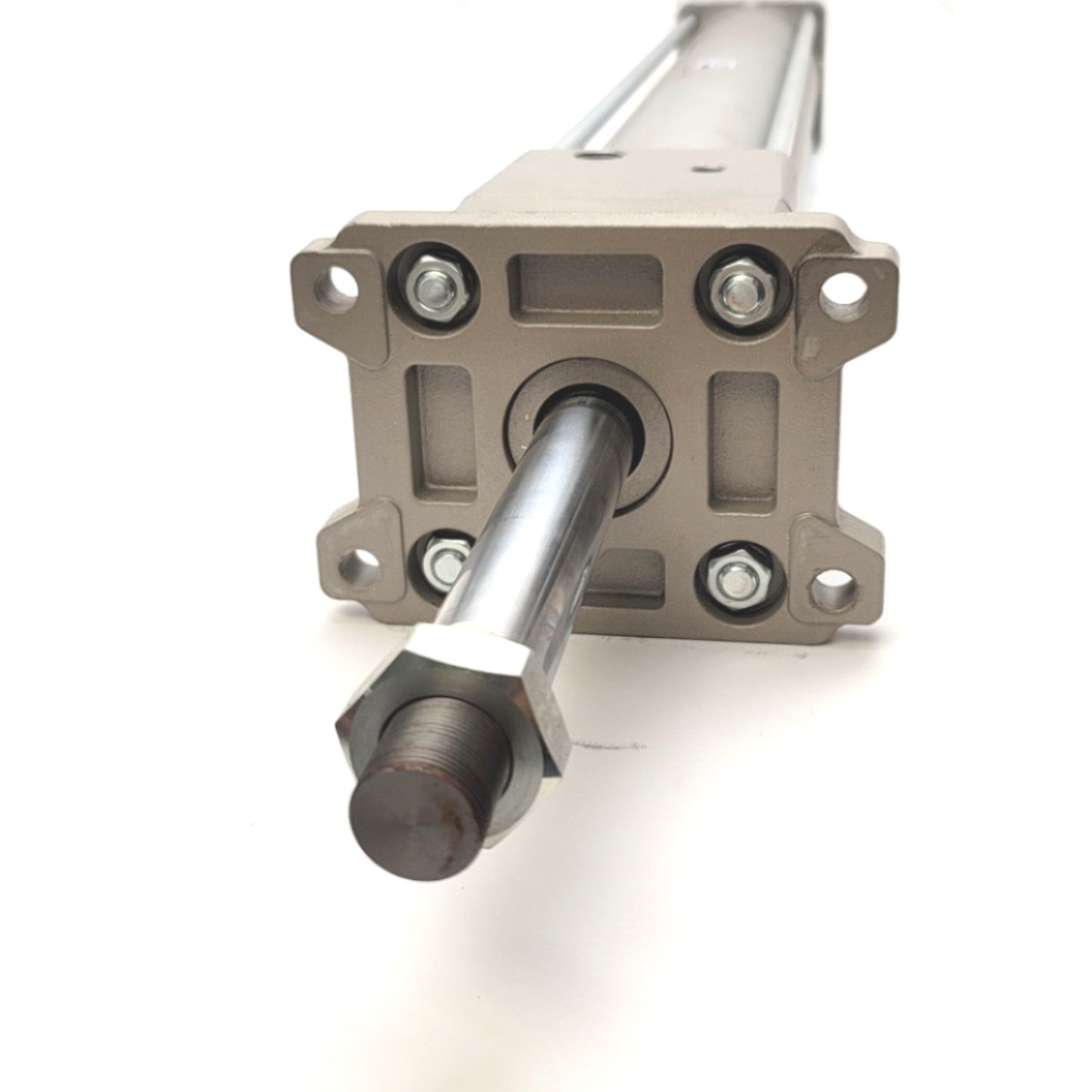 Used SMC CDNA2F100-600-D Tie Rod Cylinder With Lock 100mm Bore, 600mm Stroke