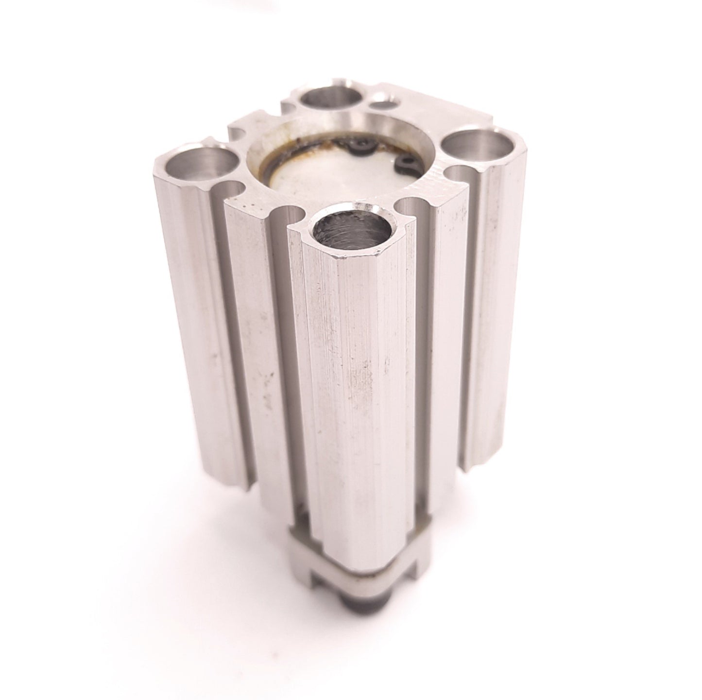 Used PHD CTS2U20x.5-BB-M Guided Pneumatic Cylinder 20mm Bore, 1/2" Stroke, Shock Pads