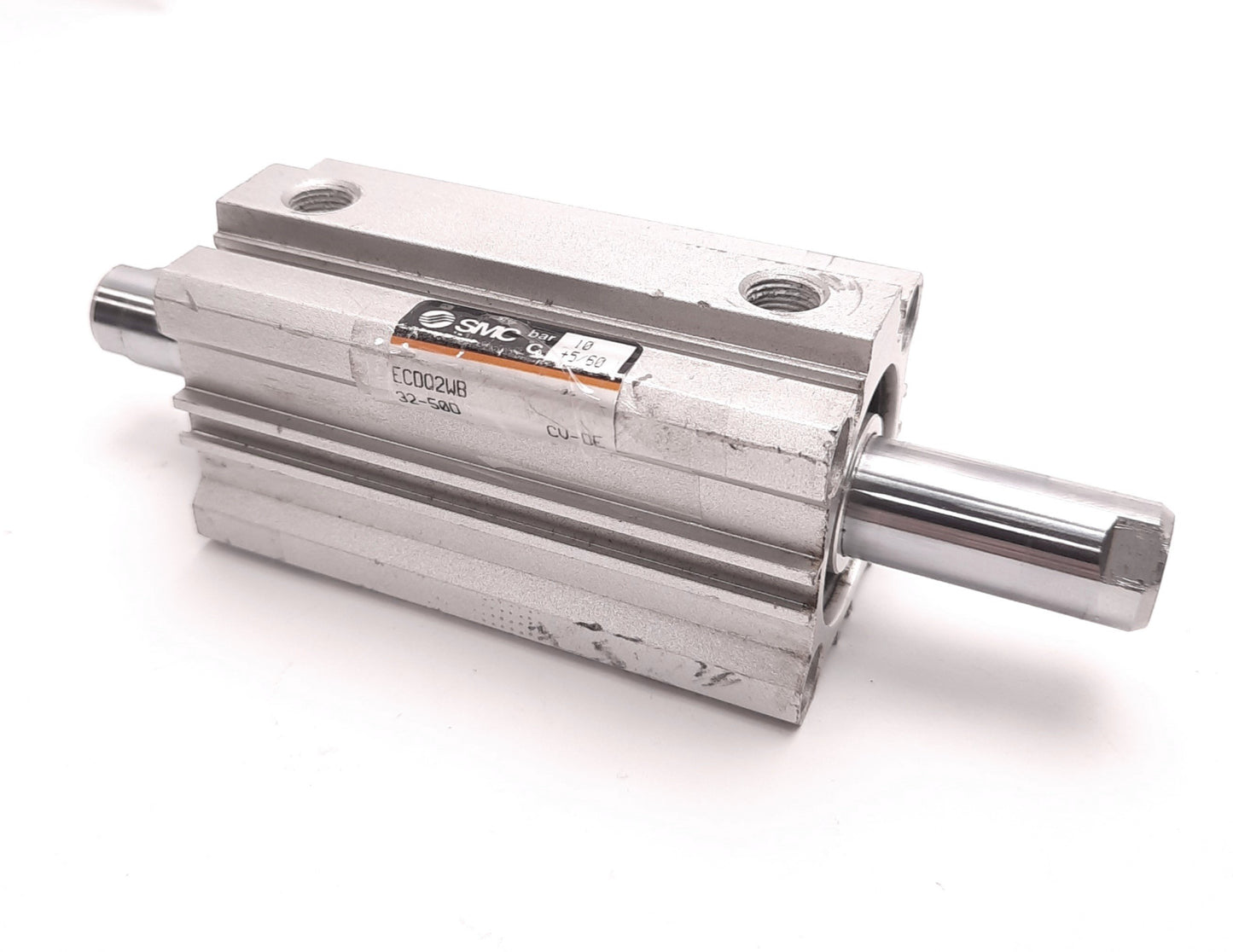 Used SMC ECDQ2WB32-50D Compact Cylinder 32mm Bore, 50mm Stroke, Double End